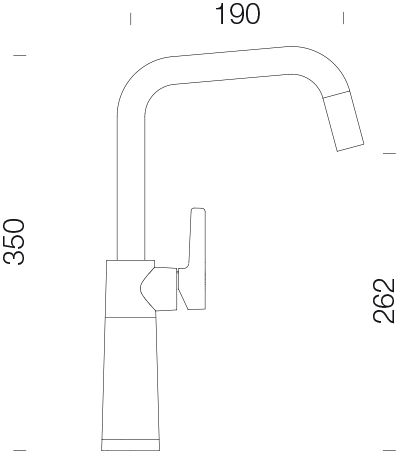 Kuchyňská baterie Schock SC-530 Asphalt 556000