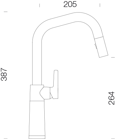 Kuchyňská baterie Schock SC-530 Croma 556120