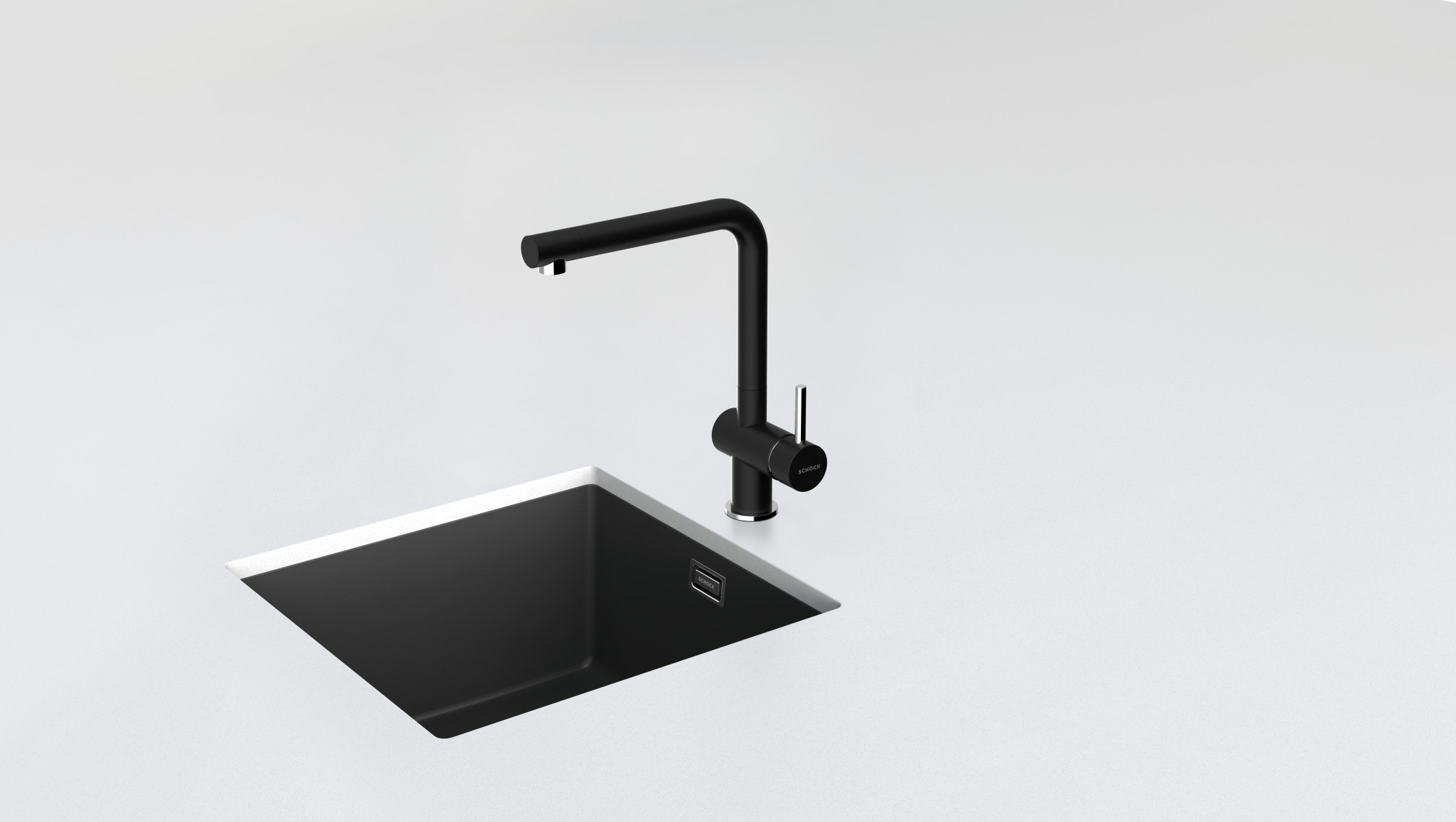 Kuchyňská baterie Schock Epos Onyx 540000