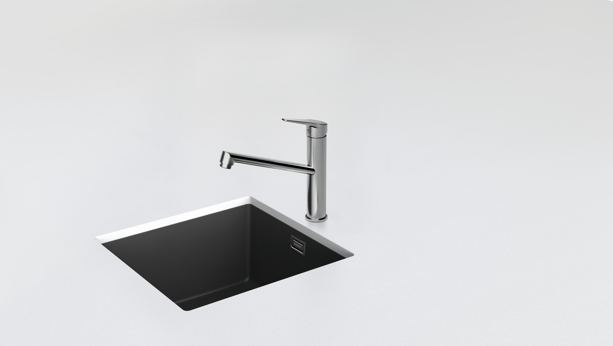 Kuchyňská baterie Schock Metis Nerez 526000