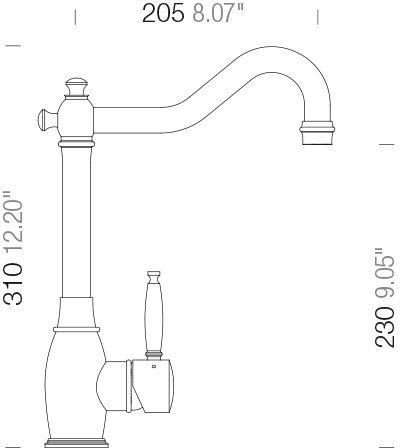 Kuchyňská baterie Schock Resi White Gold 513000
