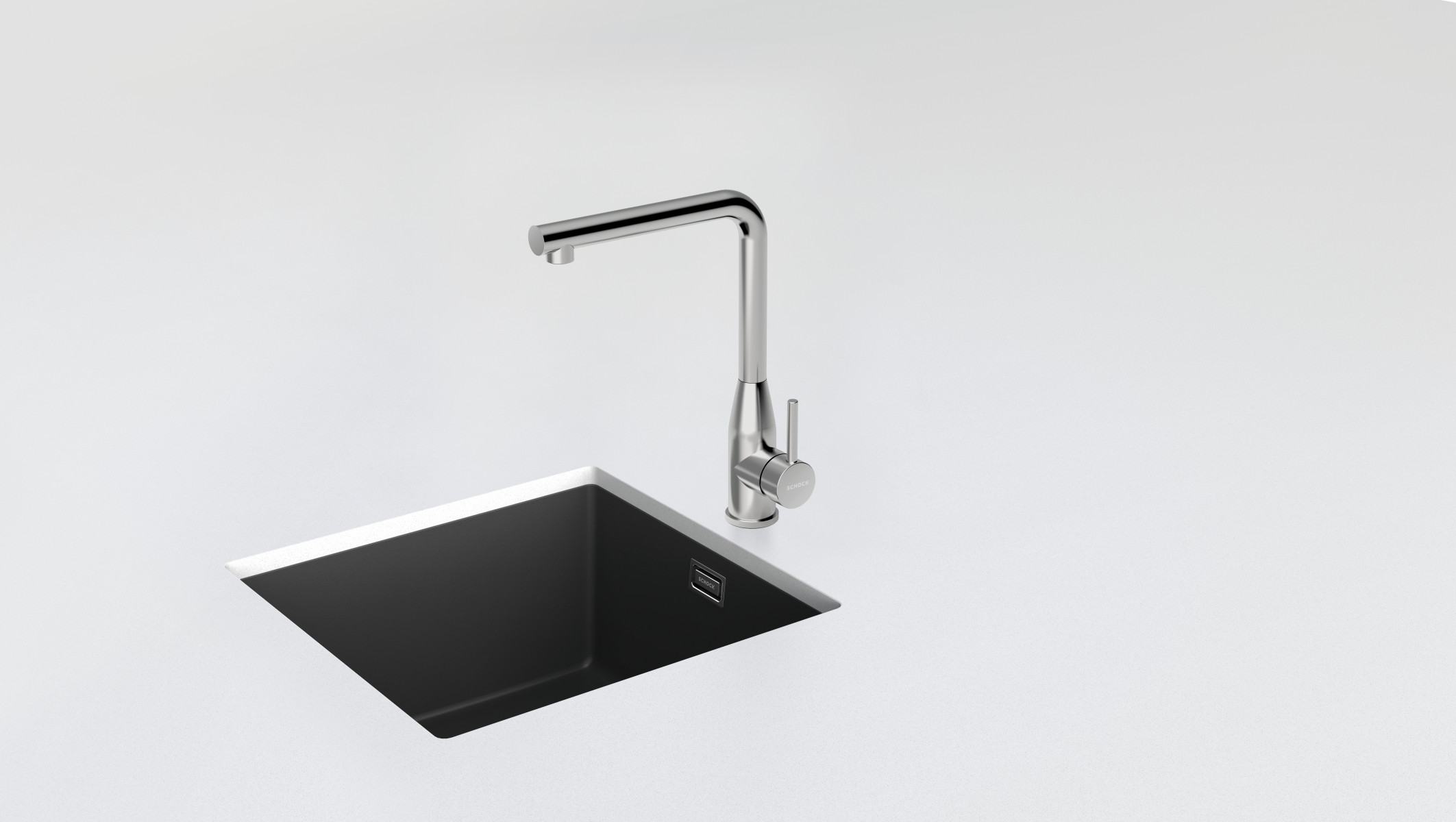 Kuchyňská baterie Schock Keto Gunmetal 518000