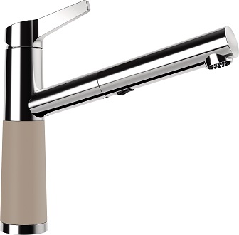 Set 14-5 dřez Tia D-100LS +  baterie SC-510 barevná 554120