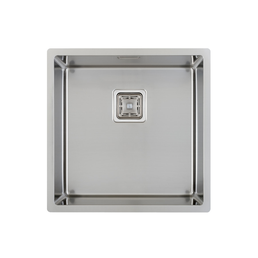 NEREZOVÝ DŘEZ CARESSI S ČTVERCOVOU VÝPUSTÍ CA40Q10