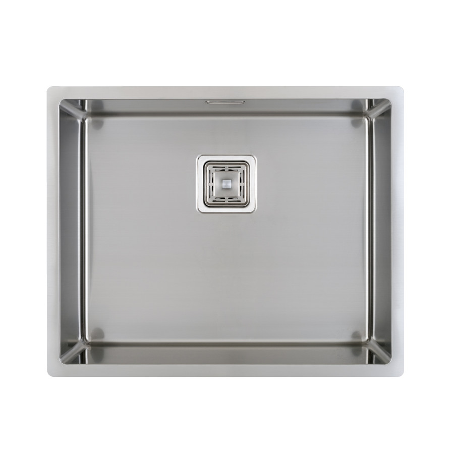 NEREZOVÝ DŘEZ CARESSI S ČTVERCOVOU VÝPUSTÍ CA50Q10