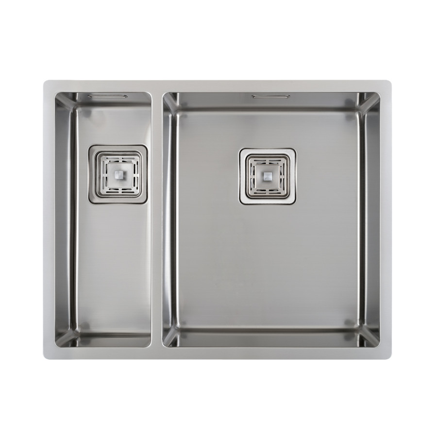 NEREZOVÝ DŘEZ CARESSI S ČTVERCOVOU VÝPUSTÍ CA1534Q10