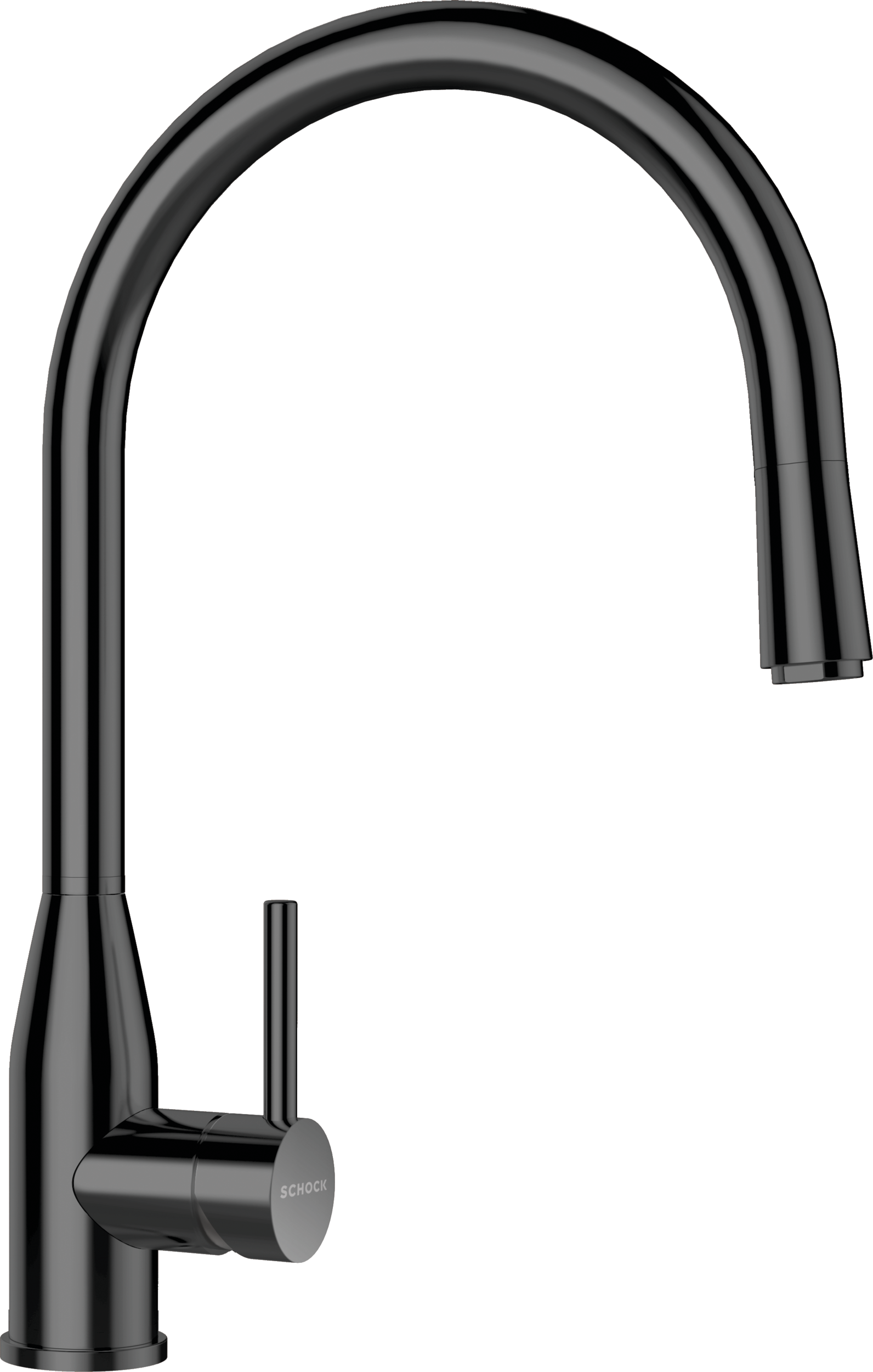 Kuchyňská baterie Schock Kavus Gunmetal 559120