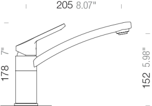 Kuchyňská baterie Schock SC-90 Berry 598000