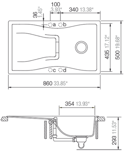 Schock Waterfall D-100 Stone