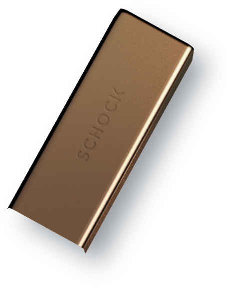 Viditelné části v měďi pro dřezy s jednou výpustí