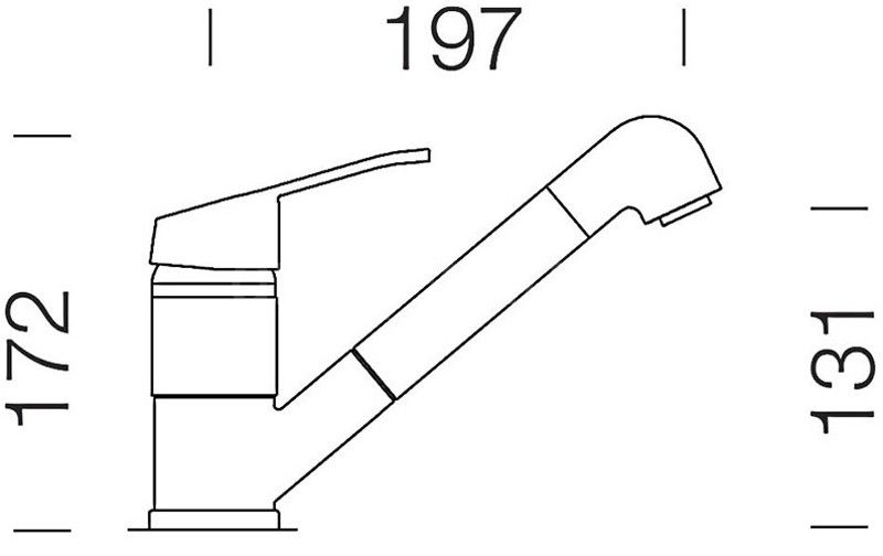 Set 17-2 Dřez Manhattan D-100 + kuchyňská baterie Cosmo Barevná 525122