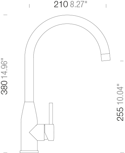 Set 27-4 dřez Kiruna N-100 Green Line + baterie Kavus Měď 559000